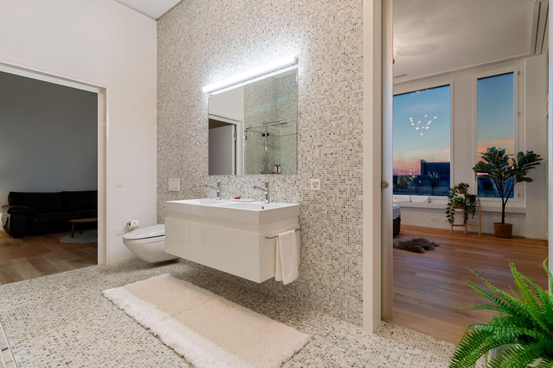 Large Luxury Business Penthouse Near Main Station Apartemen Zurich